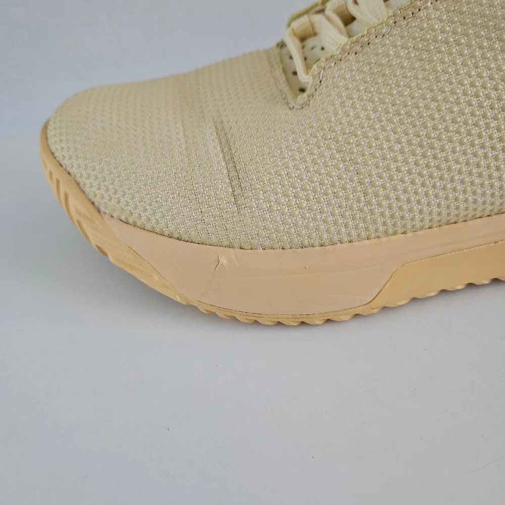 Nobull Impact Sneakers Unisex (Womens 7/Mens 5.5) Yellow Superfabric Trainers